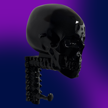 Glossy Skull Rack
