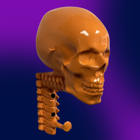 Glossy Skull Rack