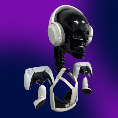 Metallic Skull Rack