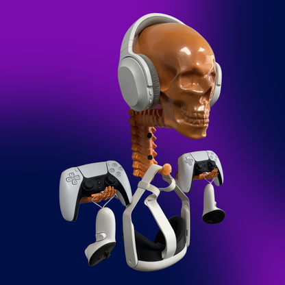 Metallic Skull Rack