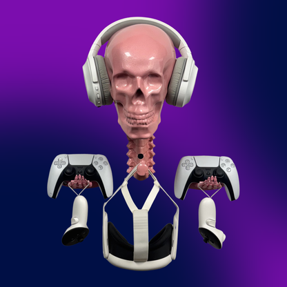 Metallic Skull Rack