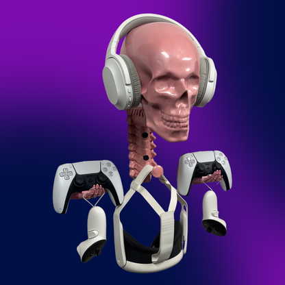 Metallic Skull Rack