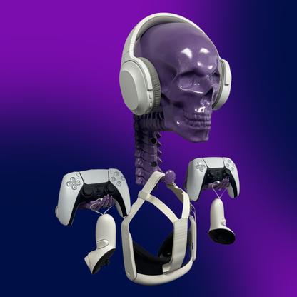 Metallic Skull Rack