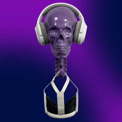 Metallic Skull Rack