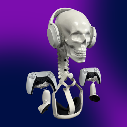 Metallic Skull Rack