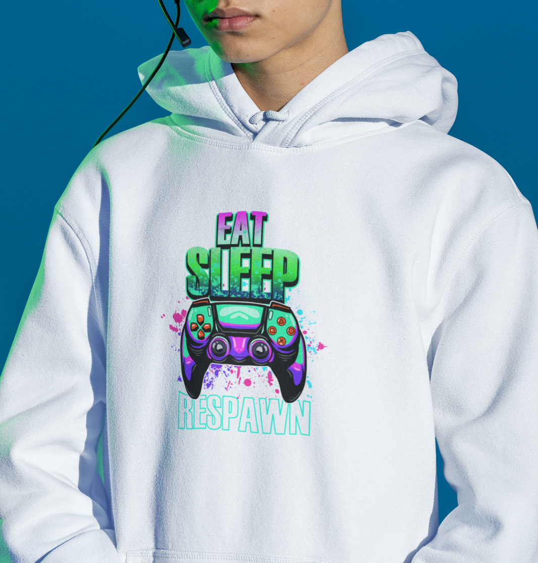 Eat Sleep Respawn Hoodie
