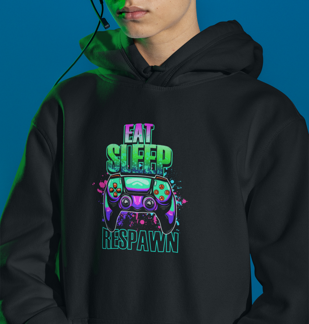 Eat Sleep Respawn Hoodie