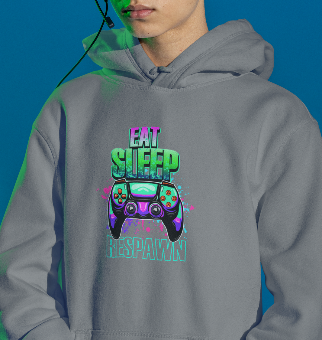 Eat Sleep Respawn Hoodie