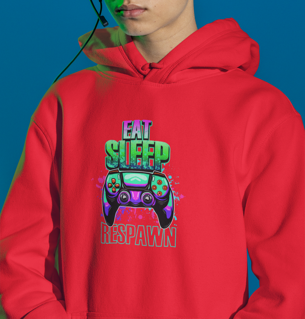 Eat Sleep Respawn Hoodie