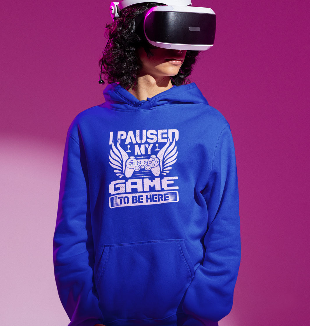 Paused My Game To Be Here Hoodie