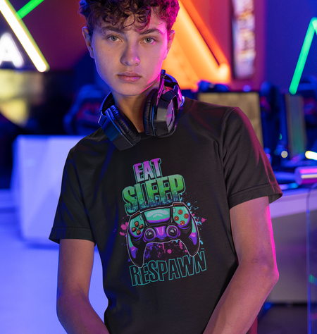 Eat Sleep Respawn Tee
