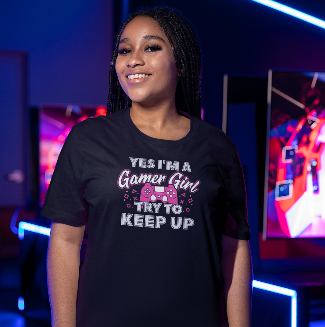 Yes I'm Gamer Girl Tee