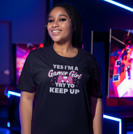 Yes I'm Gamer Girl Tee